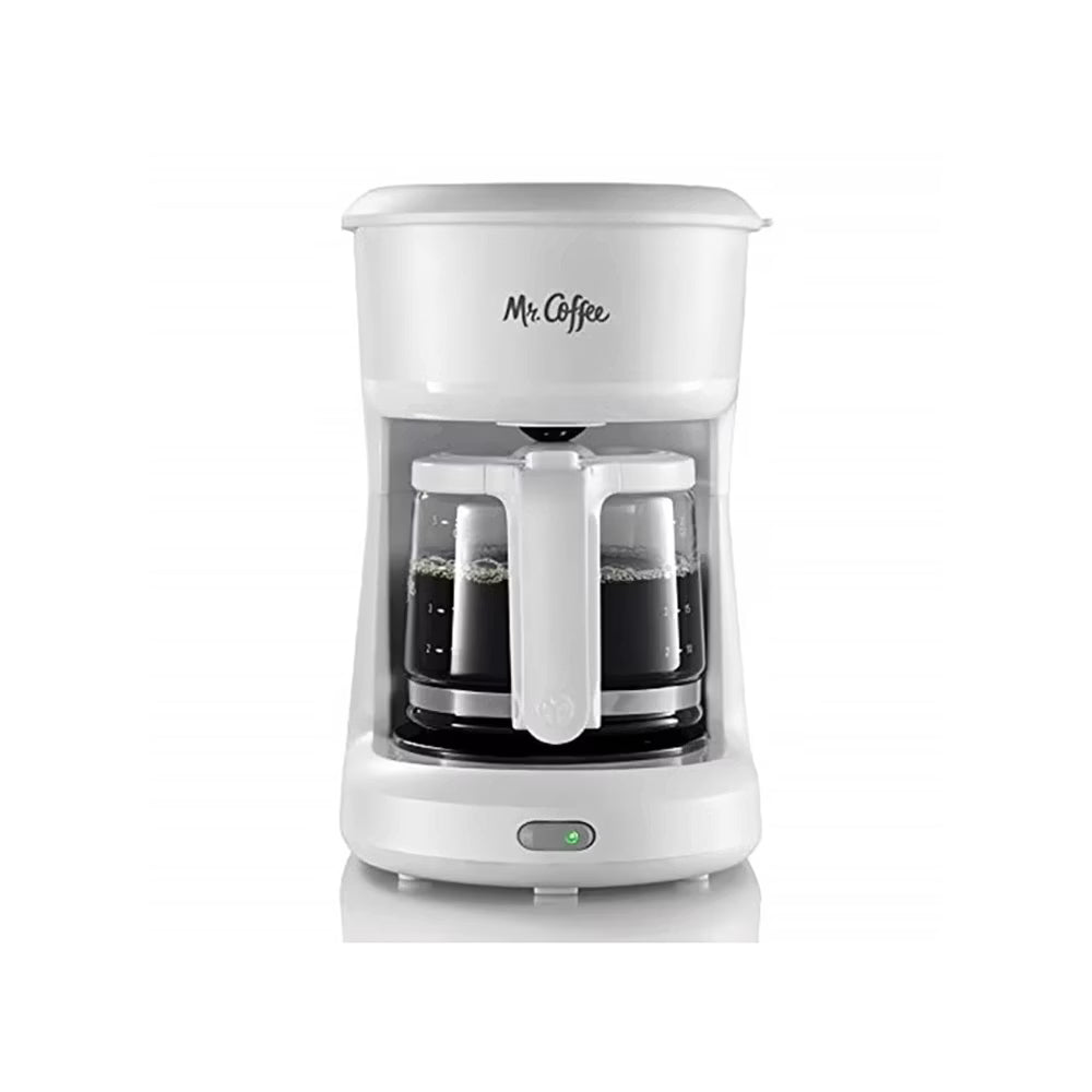 Mini cafetera preparación de 5 tazas blanca 110V