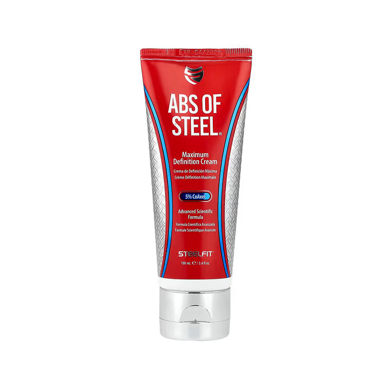SteelFit, Abs of Steel, Crema de máxima definición`` 100 ml (3,4 oz. Líq.)