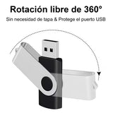 Pack de 5 Unidades, Pendrive de 64 GB Memoria USB Metálico USB 2.0