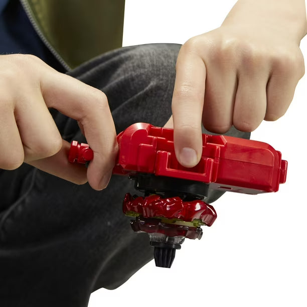 Set Toy Beyblade Beyblade X Soar Phoenix 9-60GF con Lanzador de Cuerdas