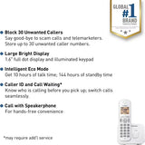 Teléfono Inalámbrico Panasonic KX-TGC200W 110V