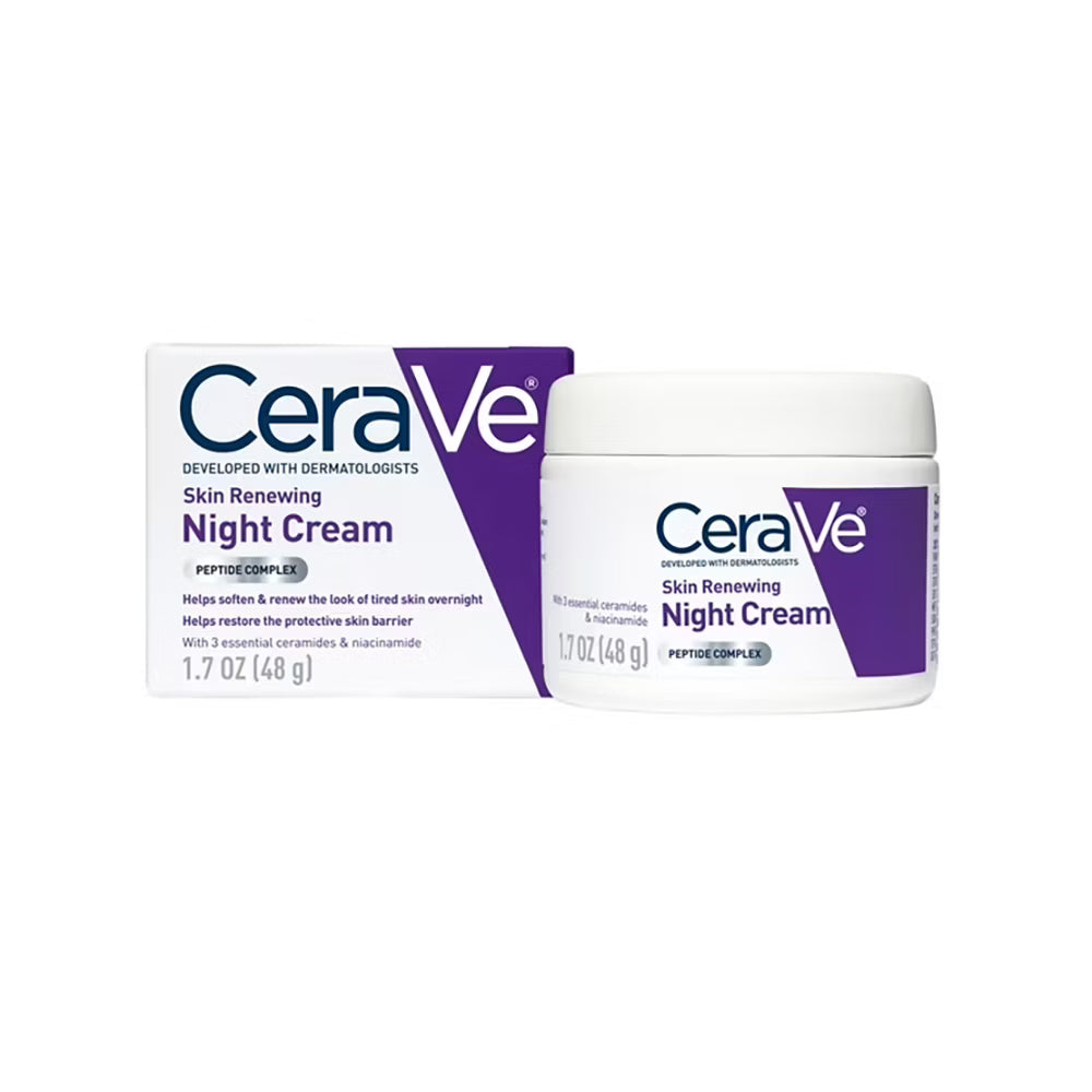 CeraVe Skin Renewing Night Cream Crema Facial de Noche 50 ml