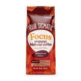 Four Sigmatic Focus High Caffeine Coffee 283 g – Café Orgánico Molido de Alta Cafeína