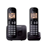 Teléfono Inalámbrico Panasonic KX-TGC202B Negro 2 Auriculares 110V