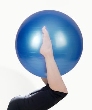 Pelota de Ejercicio BalanceFrom  Antideslizante Azul 65 cm con Inflador