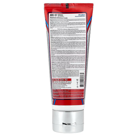 SteelFit, Abs of Steel, Crema de máxima definición`` 100 ml (3,4 oz. Líq.)