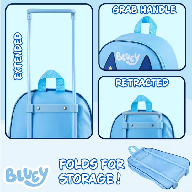 Mochila Bluey Plegable 39 x 27 cm 2 Ruedas