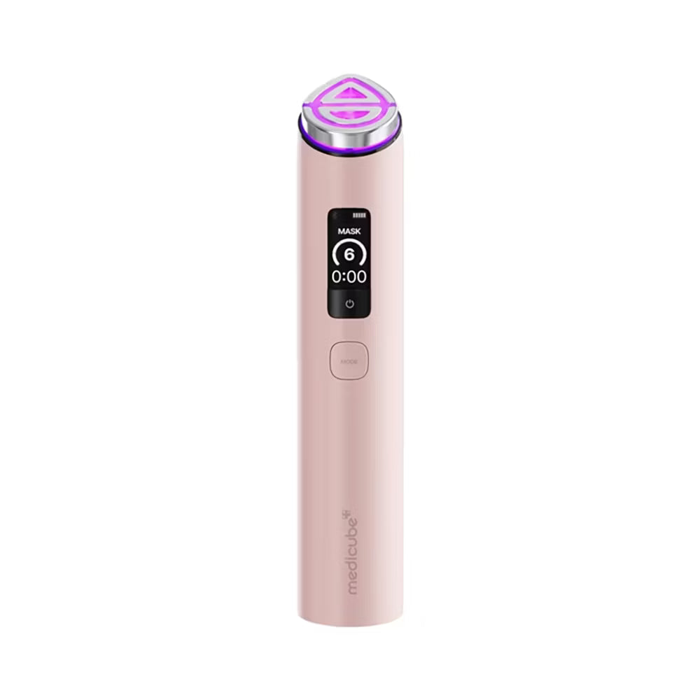 Medicube Booster Pro X2 Rosa 7 en 1 Glow – Dispositivo Facial para Cuidado de la Piel
