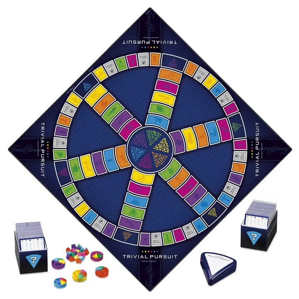Juego de preguntas Hasbro Gaming Trivial Pursuit Master Edition Version en Ingles