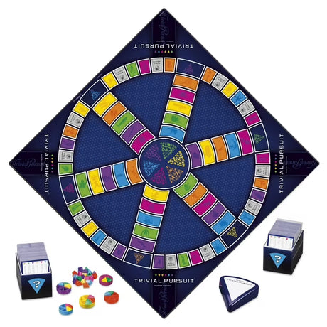 Juego de preguntas Hasbro Gaming Trivial Pursuit Master Edition Version en Ingles