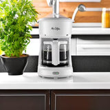 Mini cafetera preparación de 5 tazas blanca 110V