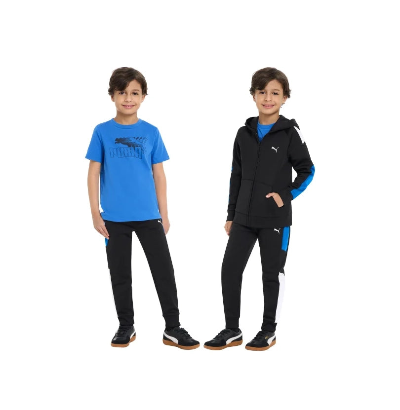 Conjunto Buzo mas polera técnico de 3 piezas para niños PUMA