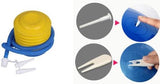 Pelota de Ejercicio BalanceFrom  Antideslizante Azul 65 cm con Inflador