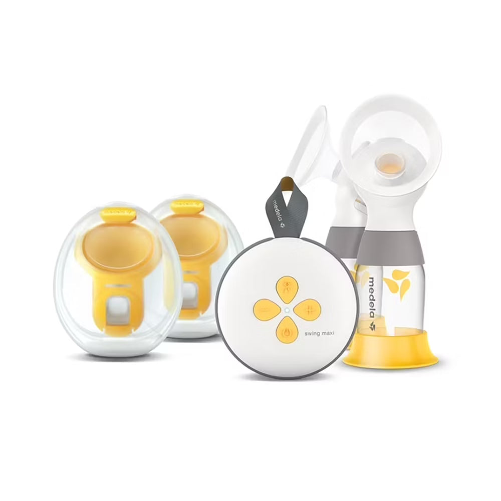 Extractor de Leche Medela Swing Maxi Doble con Copas Portátiles Open Box