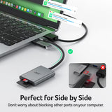 Lector de Tarjetas de Memoria Acer USB-A 3.0 Doble Ranura de Aluminio