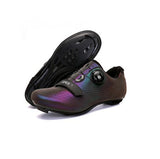 Zapatos de Bicicleta Aire Librezapatillas Ciclistas Púrpura brillante
