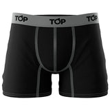 TOP Boxer Medio Algodón Color Pack 5. Gama Azul Oscuro