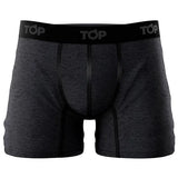 TOP Boxer Medio Algodón Color Pack 5. Gama Azul Oscuro