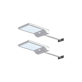 2 piezas lámpara solar para pared con 48 led y control remoto. (OPENBOX)