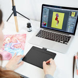 Wacom Intuos Small CTL-4100WL Tableta Gráfica Bluetooth Negra