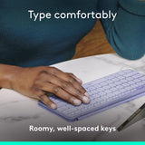 Teclado Bluetooth Portátil Logitech Keys-To-Go 2 Lilac – 920-012920