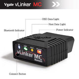 Escáner Automotriz Bluetooth OBD2 Vgate vLinker MC para Android y Windows