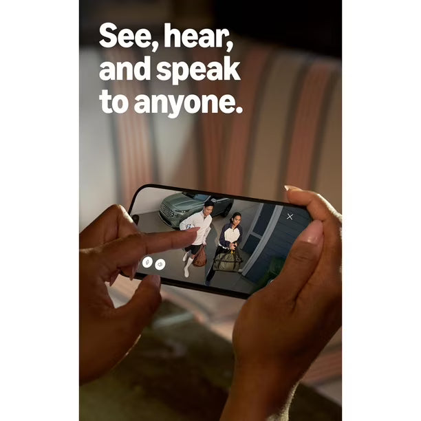 Ring Spotlight Cam Plus Battery Blanca – Cámara de Seguridad Exterior 1080p