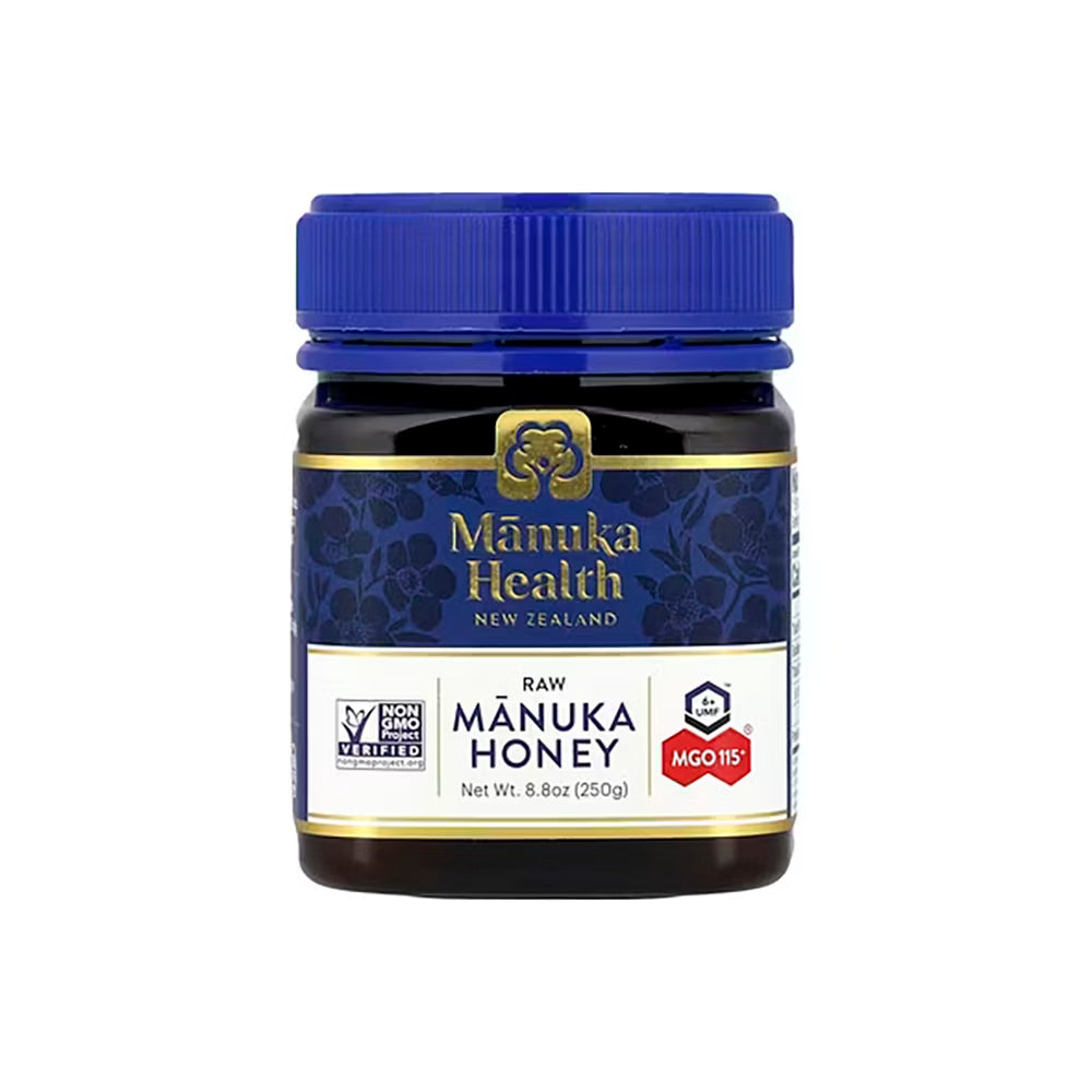 Manuka Health, Miel de manuka cruda, UMF 6+™, MGO +115, 250 g (8,8 oz)