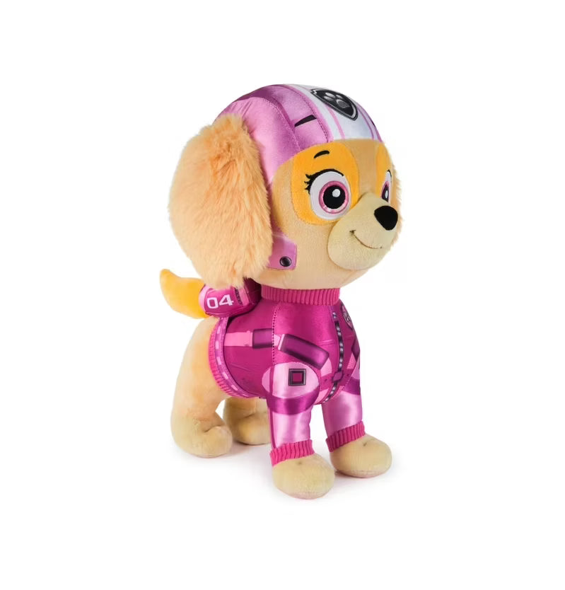 Peluche Paw Patrol Air Rescue Skye de 30 cm con mochila extraíble