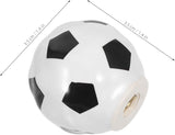 Set de 4 Perillas de Cerámica con Diseño de Balón de Fútbol para Muebles Infantiles
