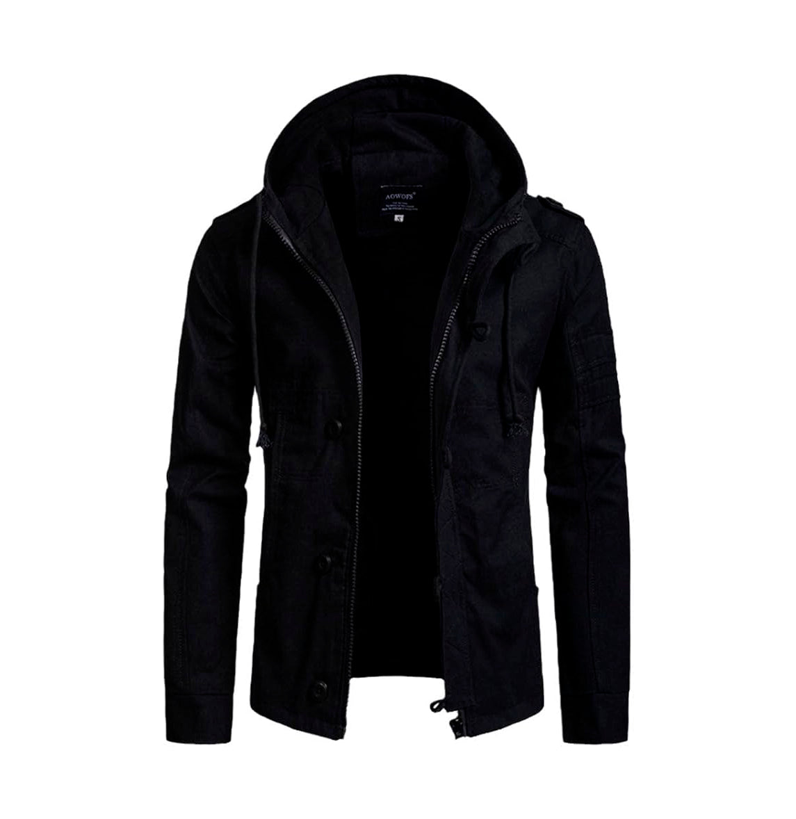 Chaquetas de hombre Primavera Otoño de algodón con capucha