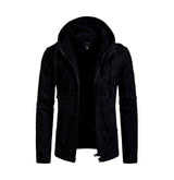 Chaquetas de hombre Primavera Otoño de algodón con capucha