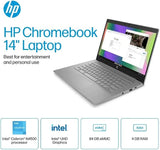 Notebook HP Chromebook 14” Intel Celeron N4500 4 GB RAM 64 GB eMMC – Reacondicionado