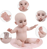 Muñecas Reborn de silicona de 25 cm