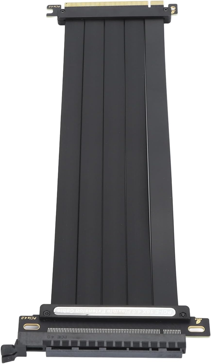 Cable Riser PCIe 4.0 x16 GOWENIC 25 cm 180° para Tarjeta Gráfica