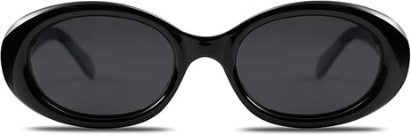 Gafas de sol polarizadas ovaladas pequeñas estilo retro SOJOS para hombre y mujer