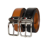 Cinturón Reversible Tommy Hilfiger para hombre, color tostado/negro