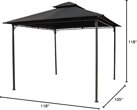 International Caravan Tela con dosel ventilado para Toldo jardin (ni incluye Toldo)