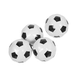 Set de 4 Perillas de Cerámica con Diseño de Balón de Fútbol para Muebles Infantiles