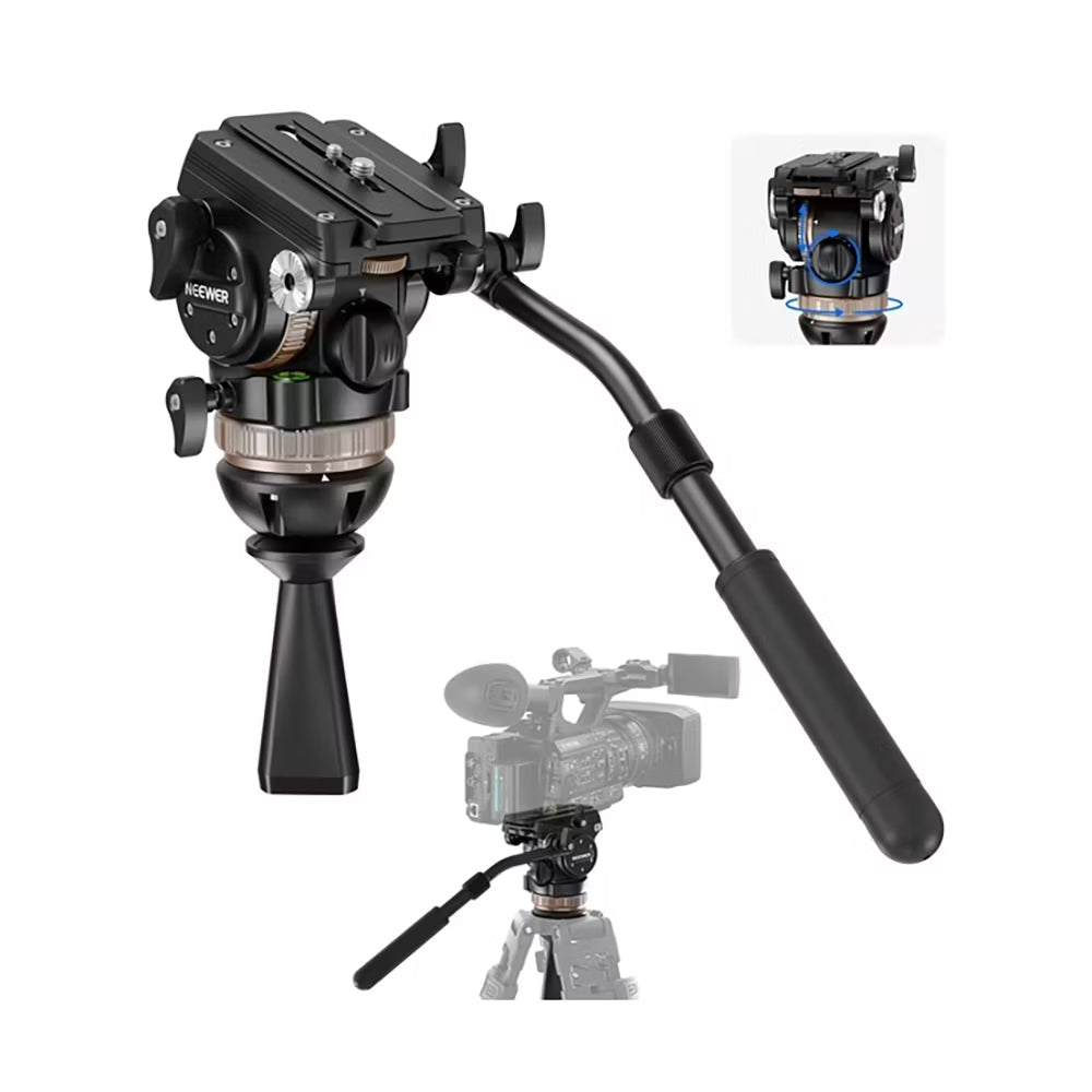 NEEWER TH45 Trípode de Video con Cabezal Fluido – Capacidad 8 kg