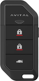 Sistema de Seguridad y Arranque Remoto Avital 5308L | Alarma Automotriz Bidireccional con 2 Controles Remotos