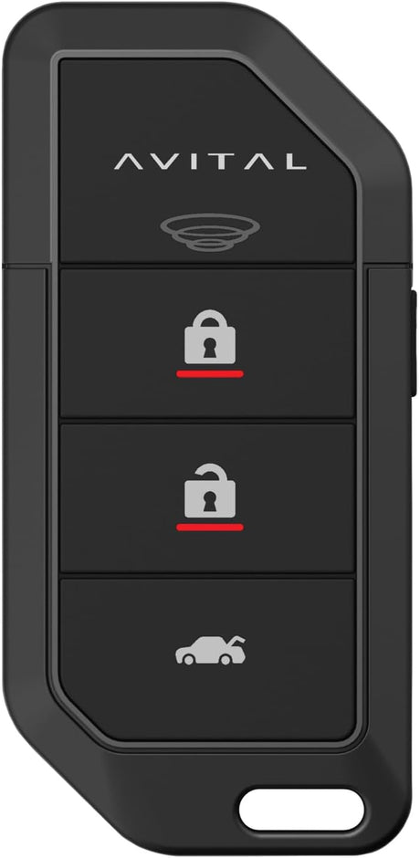 Sistema de Seguridad y Arranque Remoto Avital 5308L | Alarma Automotriz Bidireccional con 2 Controles Remotos