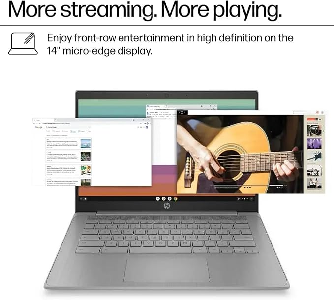 Notebook HP Chromebook 14” Intel Celeron N4500 4 GB RAM 64 GB eMMC – Reacondicionado