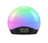 JALL K2 Sunrise Alarm Clock | Despertador Inteligente con Luz de Amanecer, Bluetooth, Máquina de Ruido Blanco, Radio FM y Doble Alarma