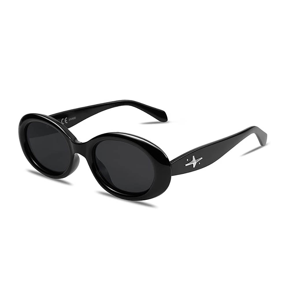 Gafas de sol polarizadas ovaladas pequeñas estilo retro SOJOS para hombre y mujer