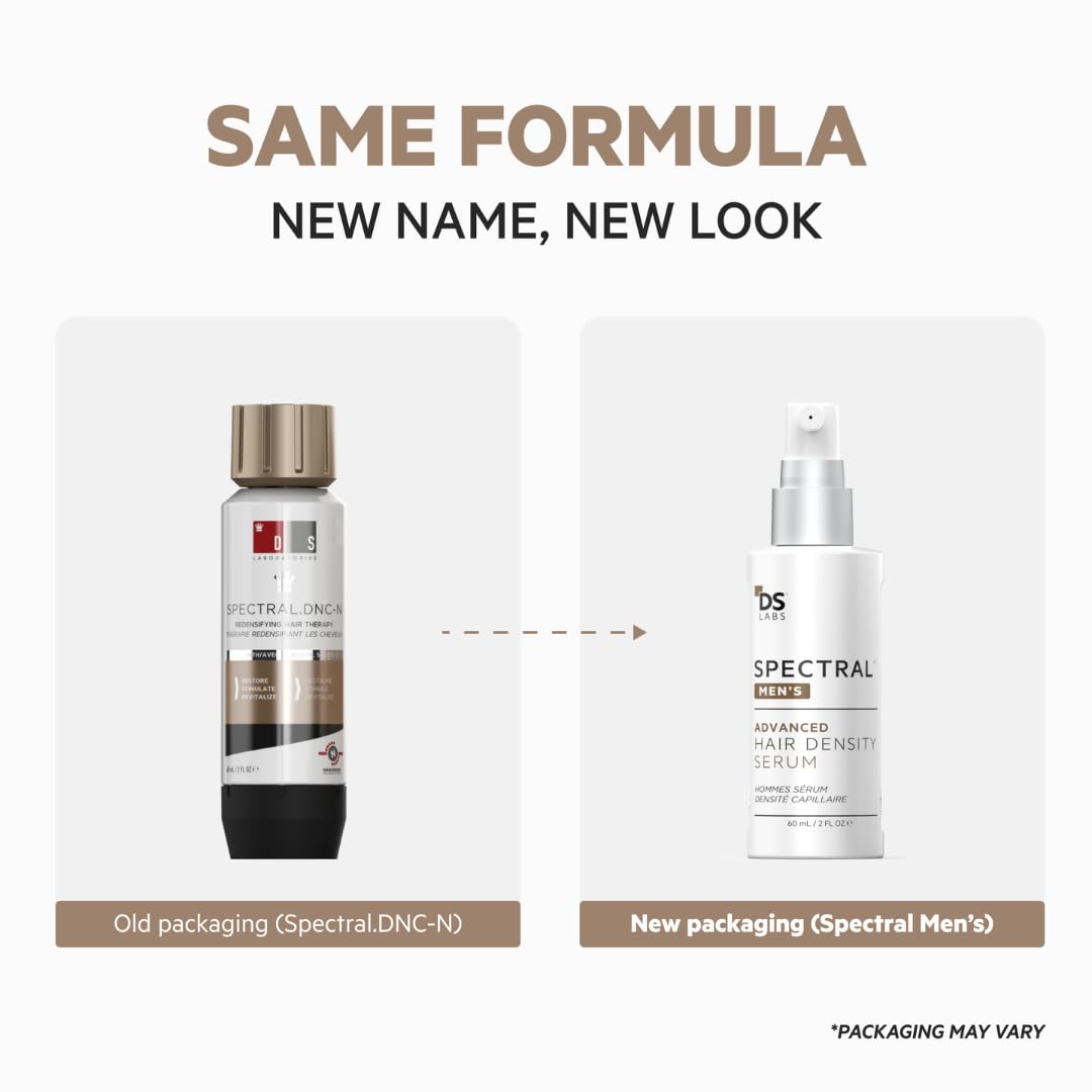 DS Labs Spectral - Suero de densidad de cabello para hombre