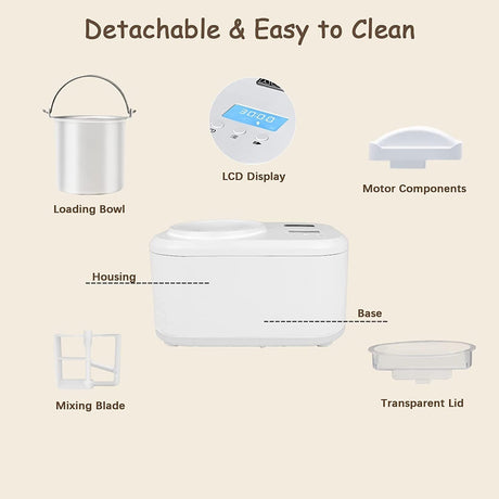 KUMIO ICE CREAM MAKER maquina para hacer Helados