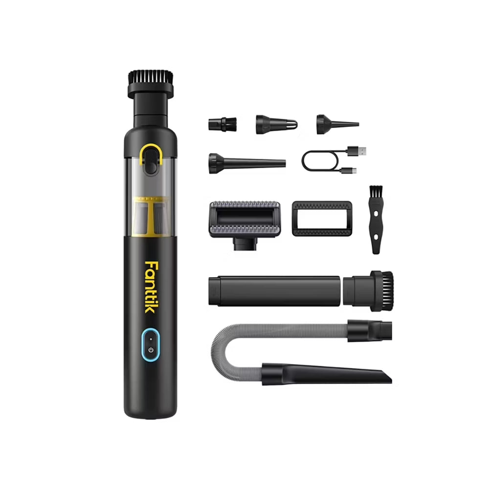 Aspirador Inalámbrico para Auto Fanttik Slim V8 Apex 19000Pa | Aspiradora Portátil 4 en 1 de Alta Potencia