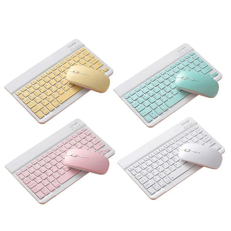 Mini teclado bluetooth compatible con teléfonos y tabletas