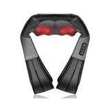 Masajeador Eléctrico Nekteck Shiatsu para Cuello y Hombros | Inalámbrico Recargable con Calor